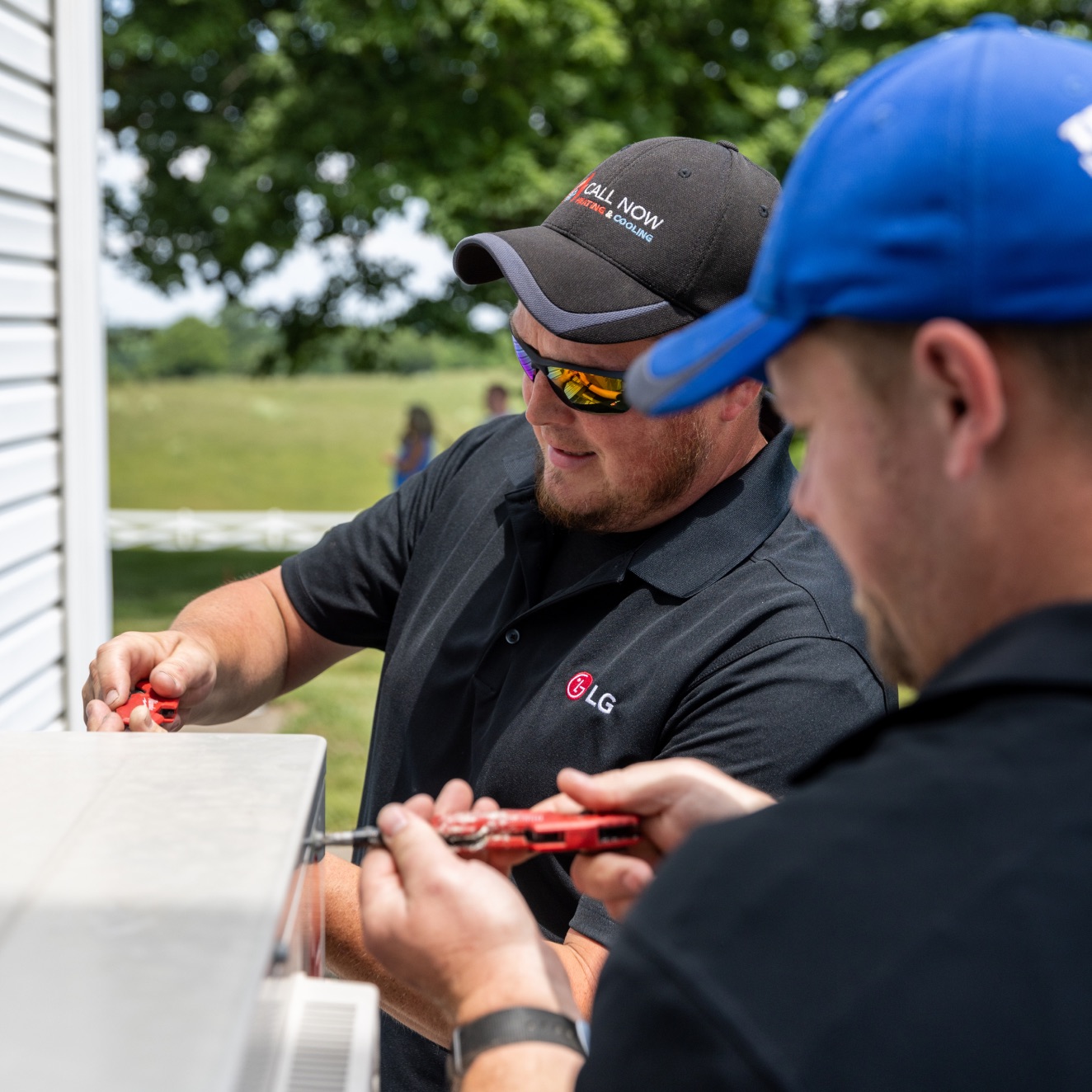 LG quickly and safely repairs the appliance